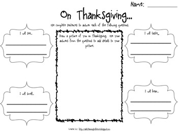 First Grade Thanksgiving Centers by Amanda Zanchelli | TpT