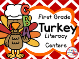 First Grade Turkey Literacy Stations
