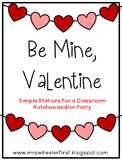 First Grade Valentine Party Pack