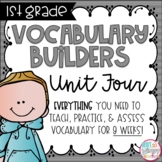 First Grade Vocabulary Word Builders Unit 4