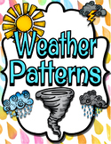 First Grade Weather Patterns and Data FULL Unit
