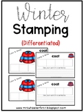 First Grade Winter Stamping