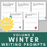 First Grade Winter Writing Prompts | Volume 2
