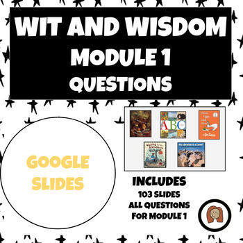 Preview of First Grade Wit and Wisdom Module 1 Questions