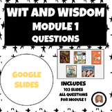 First Grade Wit and Wisdom Module 1 Questions