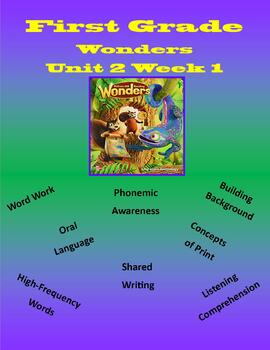 Preview of First Grade Wonders Unit 2 Week 1