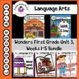 First Grade Wonders Unit 3 Lessons 1-5 Bundle