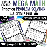 First Grade Word Problems Problem Solving Math Story Probl