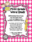 First Grade Word Study For the Whole Year