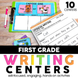 First Grade Writing Centers | Writing Activities