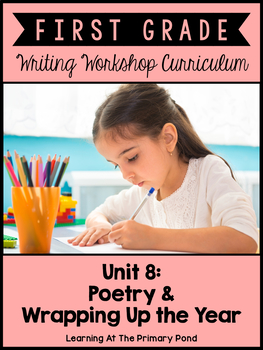 Preview of First Grade Poetry Writing Unit | First Grade Writing Unit 8