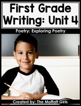 Preview of First Grade Writing Curriculum: Poetry