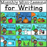 First Grade Writing Mini-Lessons Bundle