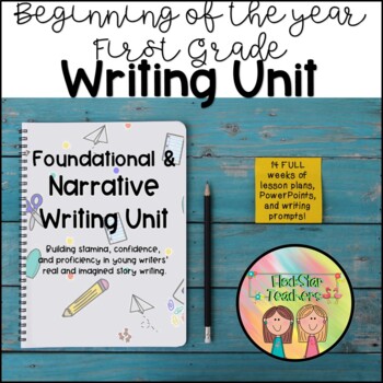 Preview of First Grade | Writing Unit | Beginning of the Year Writing Unit