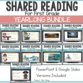 FIRST GRADE YEARLONG SHARED READING LESSONS and ACTIVITIES