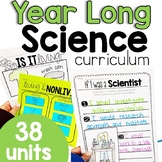 First Grade Year Long Science Click-and-Print Curriculum Bundle
