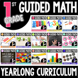 First Grade Yearlong Guided Math BUNDLE