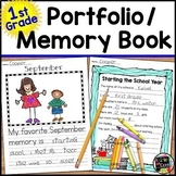 First Grade Yearlong Memory Book | Paragraph Writing Promp