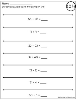 First Grade enVision Math 2.0 Topic 10 No Prep Print And Go | TPT