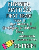 First Grade enVision Math 2.0 Topic 11 No Prep Print And Go