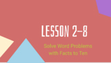 First Grade enVision Math Topic 2: Lesson 2-8