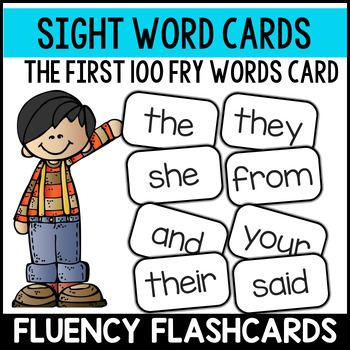 Preview of fry first 100 sight words flash cards Saxon Phonics Sight Word 1st grade kids