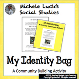 First Homework Assignment Identity Bag for Back to School 