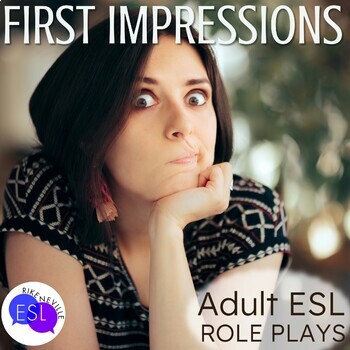 Preview of First Impressions ROLE PLAYS for Adult ESL