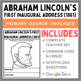 First Inaugural Address of Abraham Lincoln (1861): Primary