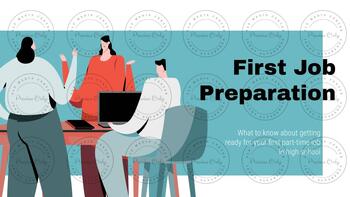 Preview of First Job Preparation (for high school students)