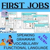 First Jobs Business English no-prep lesson plan speaking v