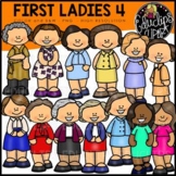 First Ladies of America 4 Clip Art Set {Educlips Clipart}