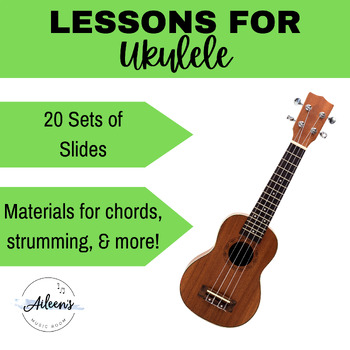 Preview of Ukulele Lessons for Beginners