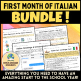 First Month of Italian BUNDLE!