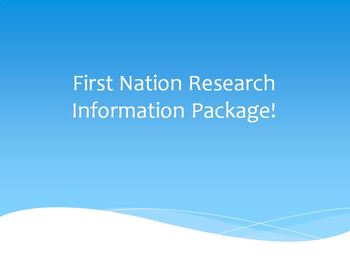 Preview of First Nation Aboriginal Indigenous Research Project Description + Rubric + Quiz