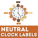 First Nations Clock Labels