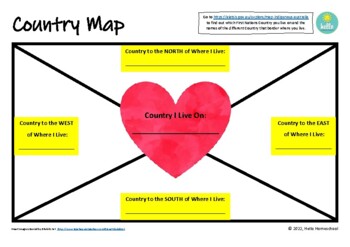 Preview of First Nations Country Map Worksheet! Aboriginal Australia! FREEBIE!