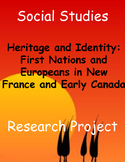 First Nations and Early European Explorers Research Project