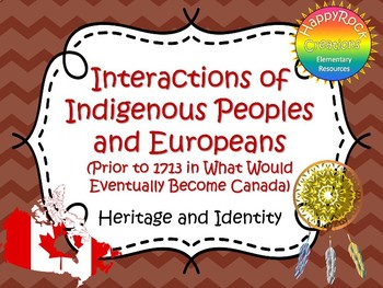 Preview of Interactions of Indigenous Peoples and Europeans Prior to 1713 Task Cards