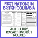 First Nations in British Columbia: Lesson and Research Project
