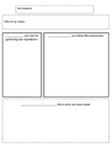 Following Recipe Worksheet Sequencing First Next Finally Worksheets Teaching 