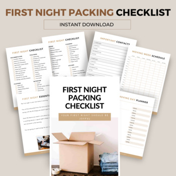 A Checklist for a Successful First Night in Your New Home