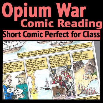 Preview of Opium War Short Comic: Imperialism