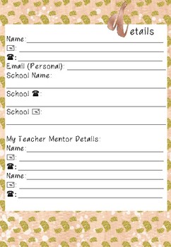 Preview of First Page Options for Prac Planners