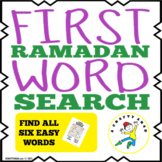 First Ramadan Easy Word Search {Printable}