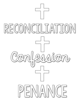 First Reconciliation Coloring and Writing by Countless Smart Cookies