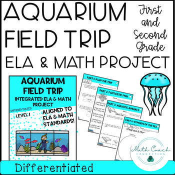 Preview of First & Second Grade Reading & Math Project Aquarium Field Trip