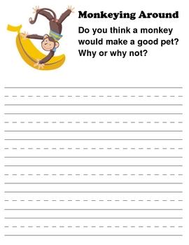 Writing prompts for first grade worksheets