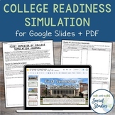 First Semester of College Simulation | College Readiness Activity