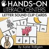 Letter Sound Clip Cards - Literacy Centers for Kindergarten